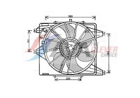 Fan, radiator RT7541 Ava Quality Cooling