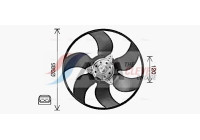 Fan, radiator RT7665 Ava Quality Cooling