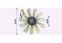 Fan, radiator SCF067 Ava Quality Cooling