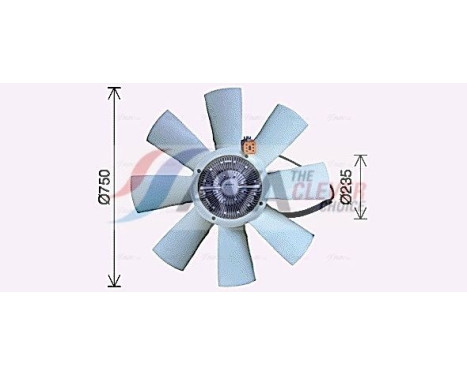 Fan, radiator SCF070 Ava Quality Cooling, Image 5
