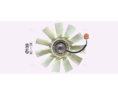 Fan, radiator SCF071 Ava Quality Cooling, Image 2