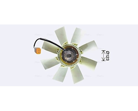 Fan, radiator SCF086 Ava Quality Cooling, Image 2