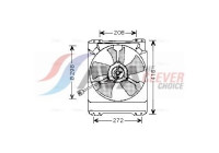 Fan, radiator SU7501 Ava Quality Cooling