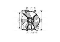 Fan, radiator SU7506 Ava Quality Cooling
