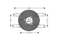 Fan, radiator SZ7507 Ava Quality Cooling