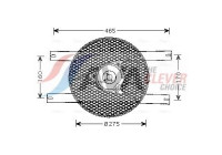 Fan, radiator SZ7507 Ava Quality Cooling