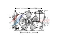 Fan, radiator TO7508 Ava Quality Cooling