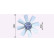 Fan, radiator VLF095 Ava Quality Cooling