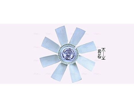 Fan, radiator VLF095 Ava Quality Cooling, Image 2