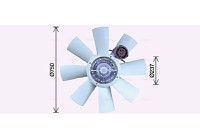 Fan, radiator VLF097 Ava Quality Cooling