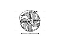 Fan, radiator VN7512 Ava Quality Cooling