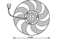 Fan, radiator VN7526 Ava Quality Cooling