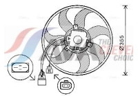 Fan, radiator VN7534 Ava Quality Cooling