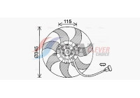 Fan, radiator VN7541 Ava Quality Cooling