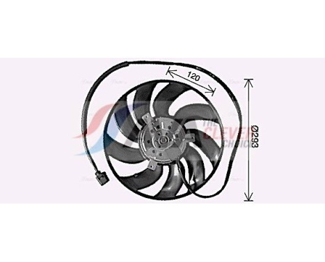 Fan, radiator VN7542 Ava Quality Cooling, Image 2