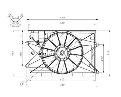 Fan, radiator, Image 2