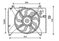 Fan, radiator