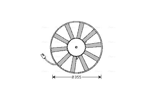 Fan, radiator