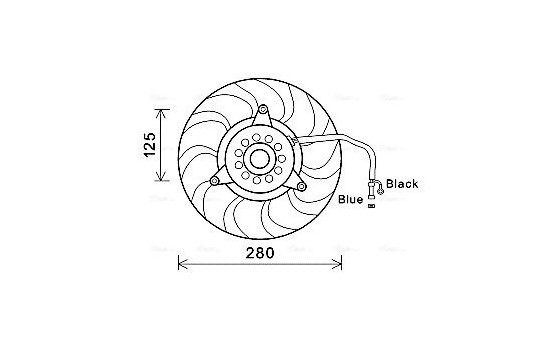 Fan, radiator