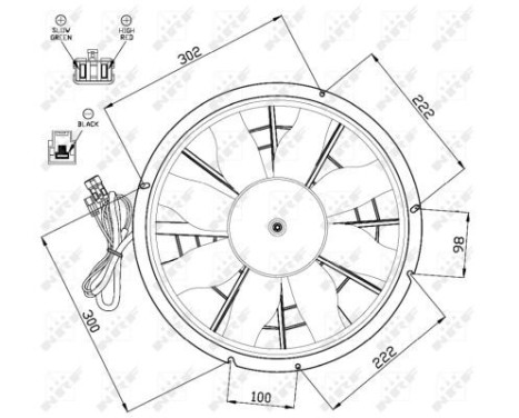 Fan, radiator, Image 2