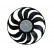 Fan Wheel, engine cooling 110 961 Topran, Thumbnail 2