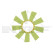 Fan Wheel, engine cooling 49811 NRF, Thumbnail 2