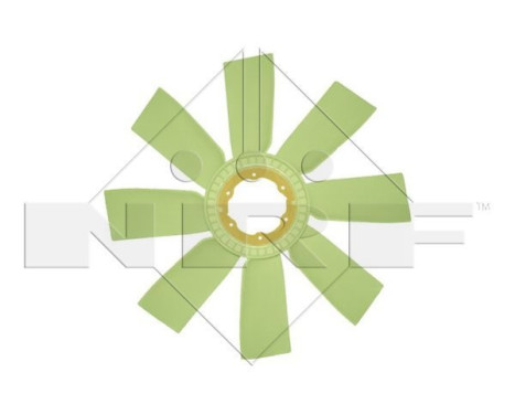 Fan Wheel, engine cooling 49821 NRF, Image 2