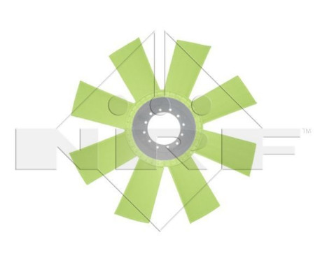 Fan Wheel, engine cooling 49837 NRF, Image 2