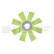 Fan Wheel, engine cooling 49837 NRF, Thumbnail 2