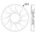 Fan Wheel, engine cooling BEHR *** PREMIUM LINE *** CFW 87 000P Mahle, Thumbnail 2