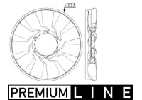 Fan Wheel, engine cooling BEHR *** PREMIUM LINE *** CFW 88 000P Mahle