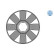 Fan Wheel, engine cooling MEYLE-ORIGINAL: True to OE. 16-34 232 0022, Thumbnail 2