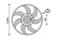 Fan Wheel, engine cooling OL7613 Ava Quality Cooling