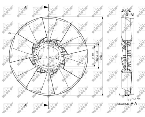 Fan Wheel, engine cooling, Image 3