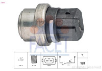 Temperature Switch, coolant warning lamp Made in Italy - OE Equivalent 7.4074 Facet