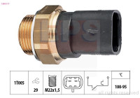 Temperature Switch, radiator fan Made in Italy - OE Equivalent 1.850.117 EPS Facet