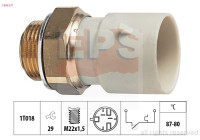 Temperature Switch, radiator fan Made in Italy - OE Equivalent 1.850.271 EPS Facet