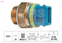 Temperature Switch, radiator fan Made in Italy - OE Equivalent 1.850.677 EPS Facet