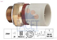 Temperature Switch, radiator fan Made in Italy - OE Equivalent 7.5674 Facet