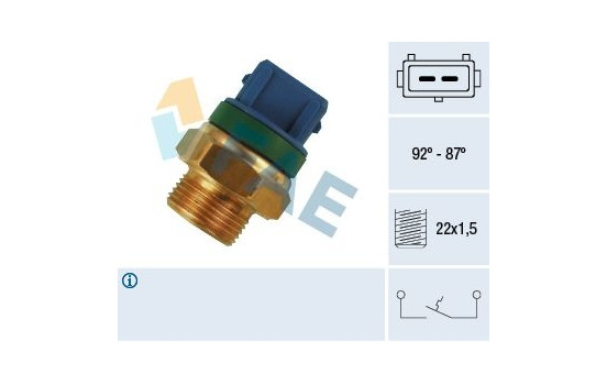 Temperature Switch, radiator fan