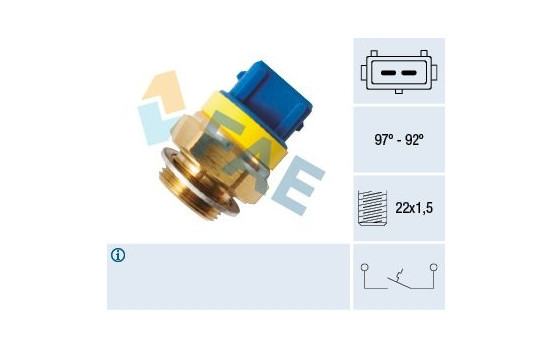 Temperature Switch, radiator fan