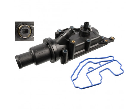Thermostat, coolant 108756 FEBI