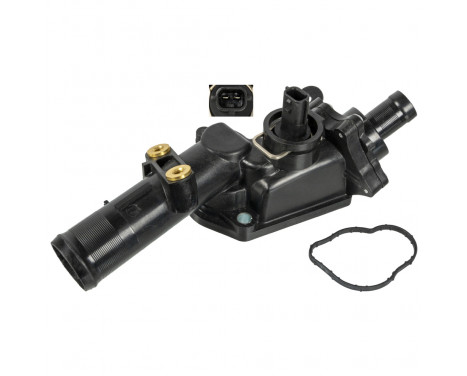 Thermostat, coolant 173562 FEBI