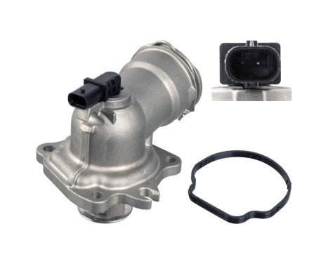 Thermostat, coolant 174399 FEBI