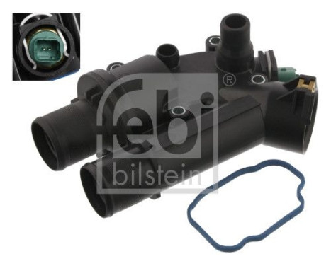 Thermostat, coolant 36037 FEBI, Image 2