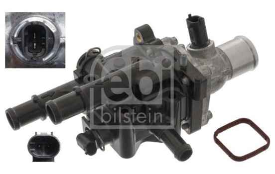Thermostat, coolant 49190 FEBI, Image 2