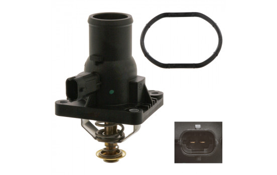 Thermostat, coolant ADG09254 Blue Print