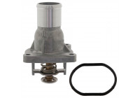 Thermostat, coolant ADG09259 Blue Print