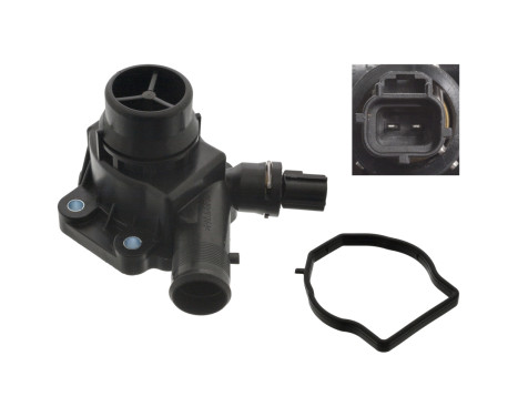 Thermostat, coolant ADJ139209 Blue Print