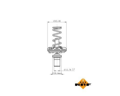 Thermostat, coolant EASY FIT